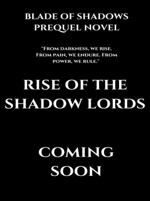 cover image of Rise of the Shadow Lords